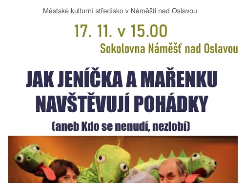 Plakát události Jak Jeníček a Mařenka navštěvují pohádky