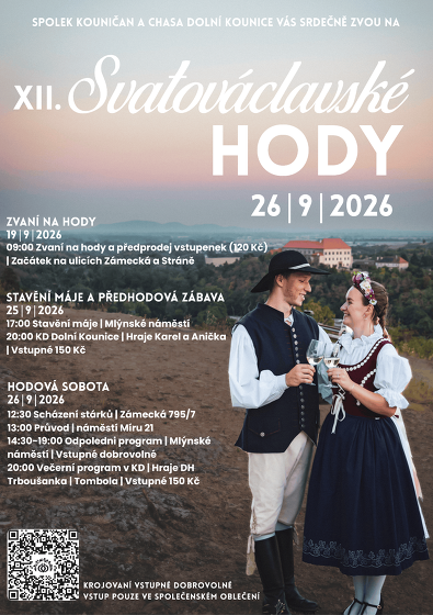 Plakát události XII. Svatováclavské hody