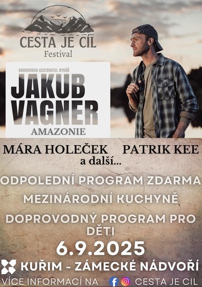 Plakát události Cesta je cíl - Jakub Vágner, Mára Holeček a další