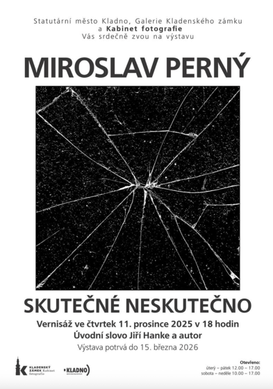 Plakát události Miroslav Perný – Skutečné neskutečno