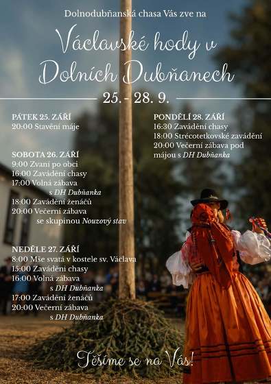 Plakát události Václavské hody