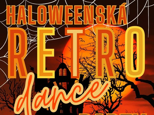 Plakát události Halloweenská  Retro Dance Party