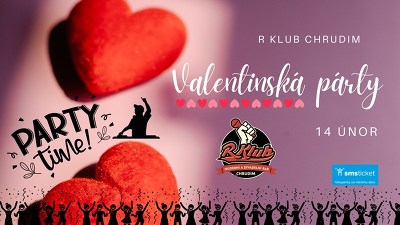 Plakát události Valentýnská párty - Chrudim