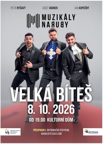 Plakát události Muzikály Naruby