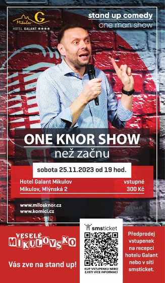 Plakát události One Knor Show - Než začnu
