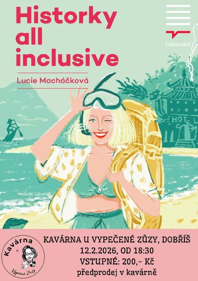 Plakát události LiStOVáNí: Historky All Inclusive