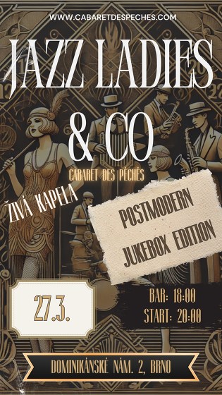 Plakát události JAZZ LADIES & CO POSTMODERN EDITION