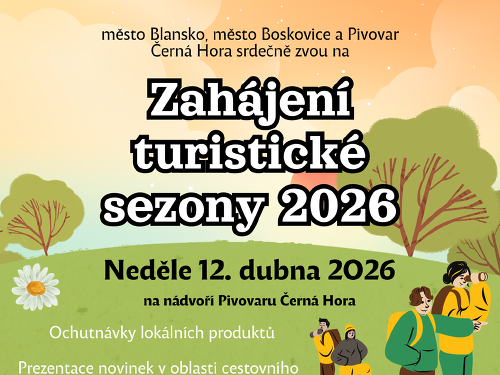 Plakát události Zahájení turistické sezóny