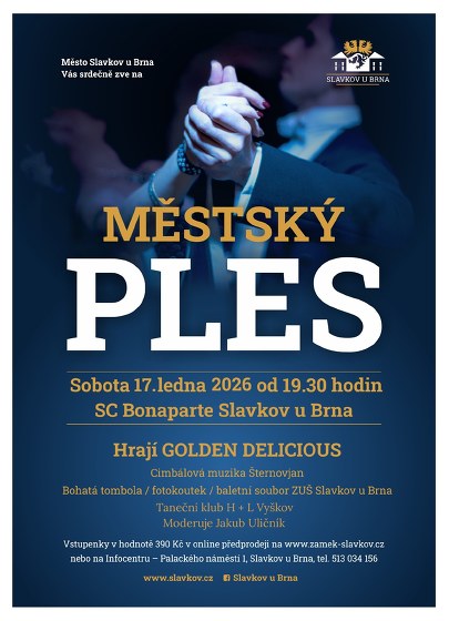 Plakát události Městský ples