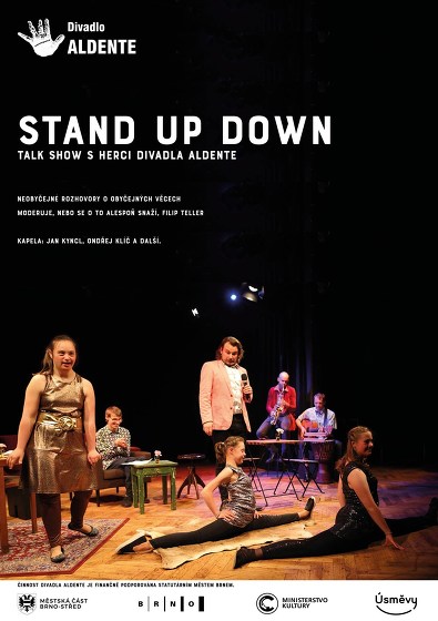 Plakát události Stand up Down