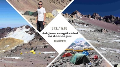 Plakát události Jak jsem se vyškrábal na Aconcaguu