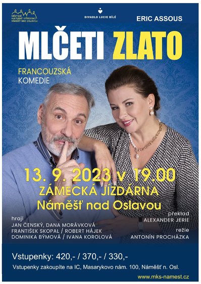 Plakát události Mlčeti zlato