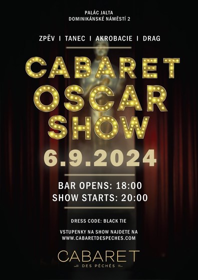 Plakát události Cabaret OSCAR SHOW