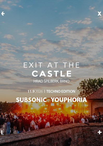 Plakát události EXIT At The Castle | Hrad Špilberk, Brno | DnB edition