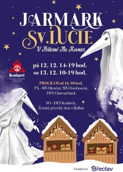 Plakát události Jarmark sv. Lucie