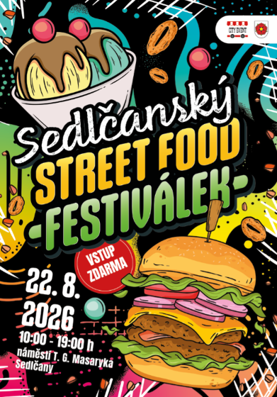 Plakát události Sedlčanský Street Food Festival