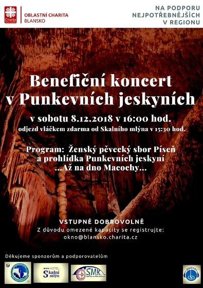 Plakát události Koncert v Punkevních jeskyních