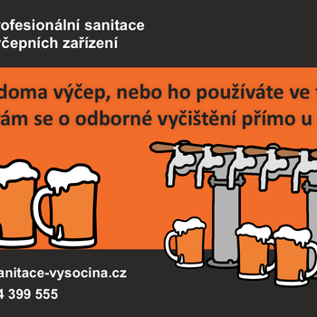 PROVÁDÍM SANITACI - čištění výčepních zařízení, včetně přenosných