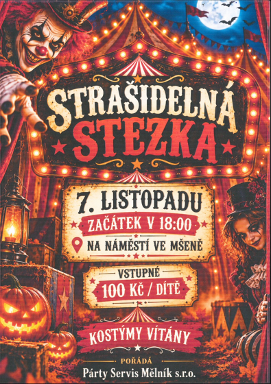 Plakát události Strašidelná stezka