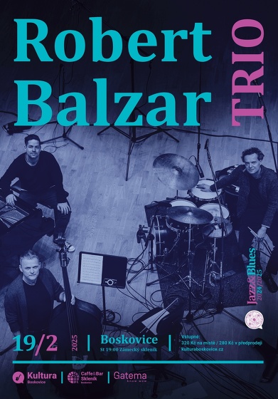 Plakát události Robert Balzar Trio (CZ) Jazz and Blues koncert