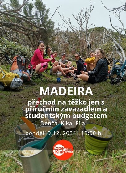 Plakát události Madeira - přechod na těžko