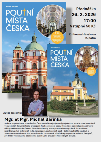 Plakát události Poutní místa Česka / Michal Bařinka