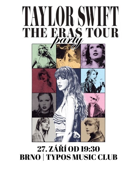 Plakát události Taylor Swift The Eras Tour party