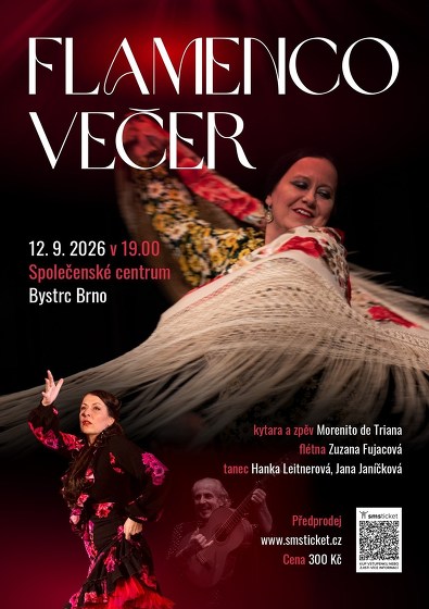 Plakát události FLAMENCO večer