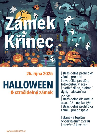 Plakát události Zámek Křinec | Halloween