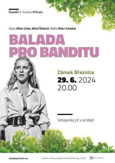 Plakát události Balada pro banditu