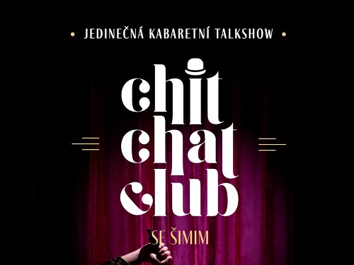 Plakát události CHIT CHAT CLUB - Talkshow