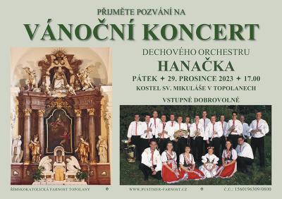 Plakát události Vánoční koncert