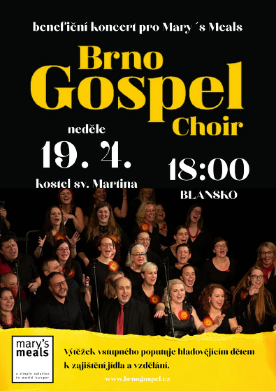 Plakát události Brno Gospel Choir