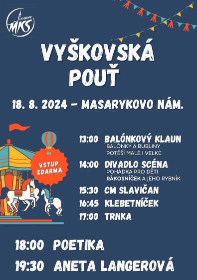 Plakát události Vyškovská pouť