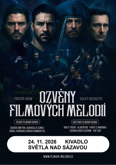 Plakát události Ozvěny filmových melodií