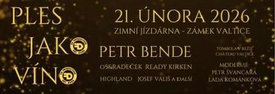 Plakát události Ples jako víno v jízdárně zámku Valtice
