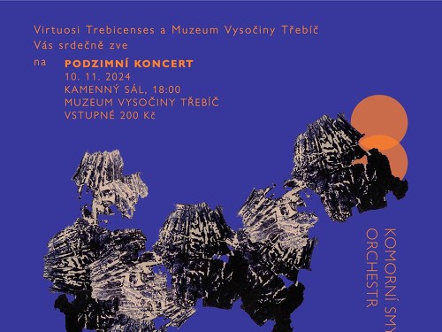 Plakát události Podzimní koncert Virtuosi Trebicenses