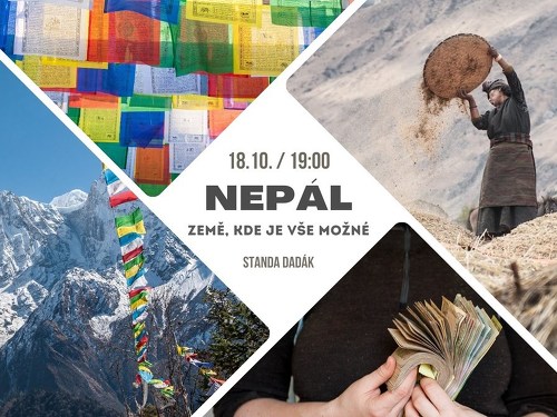 Plakát události Nepál - země, kde je vše možné