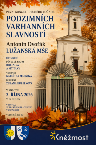 Plakát události První koncert druhého ročníku Podzimních varhanních slavností