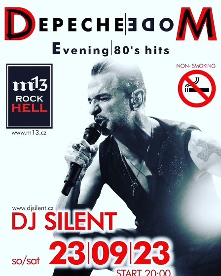Plakát události Depeche mode evening