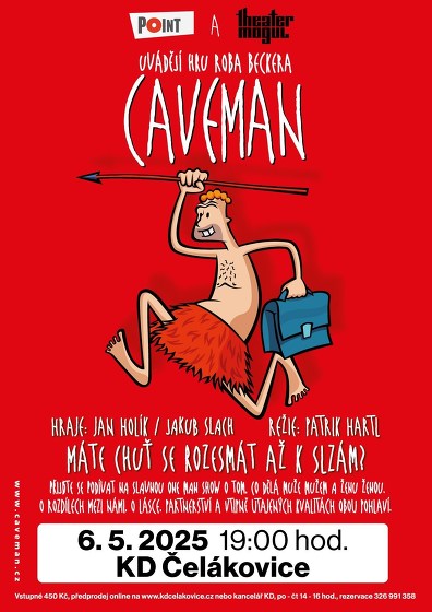 Plakát události Caveman