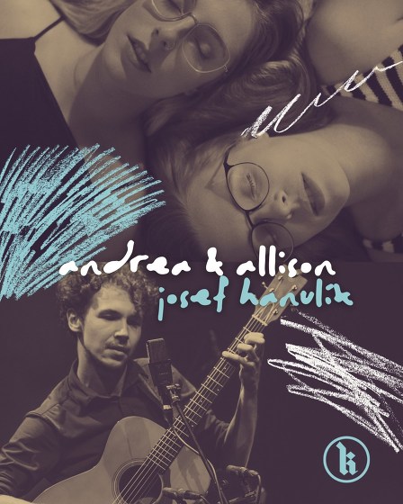 Plakát události andrea & allison (CZ/USA) + Josef Hanulík