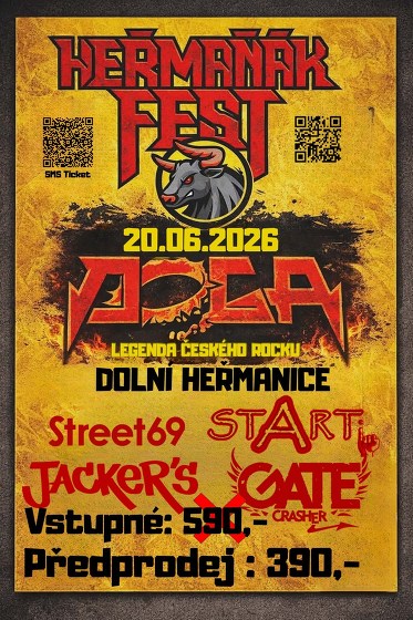 Plakát události Heřmaňák Fest