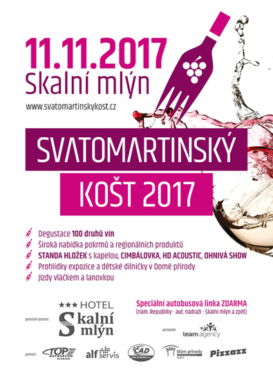 Plakát události Svatomartinský košt