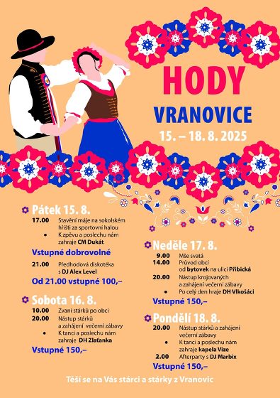 Plakát události Tradiční hody