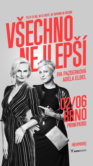 Plakát události Všechno nejlepší - Iva Pazderková a Adéla Elbel