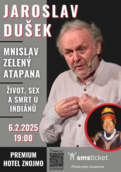 Plakát události Jaroslav Dušek & Mnislav Zelený Atapana