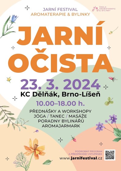 Plakát události JARNÍ OČISTA: Festival Aromaterapie & Bylinky
