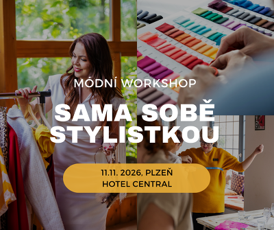 Plakát události Módní workshop Sama sobě stylistkou