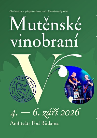 Plakát události Mutěnské vinobraní